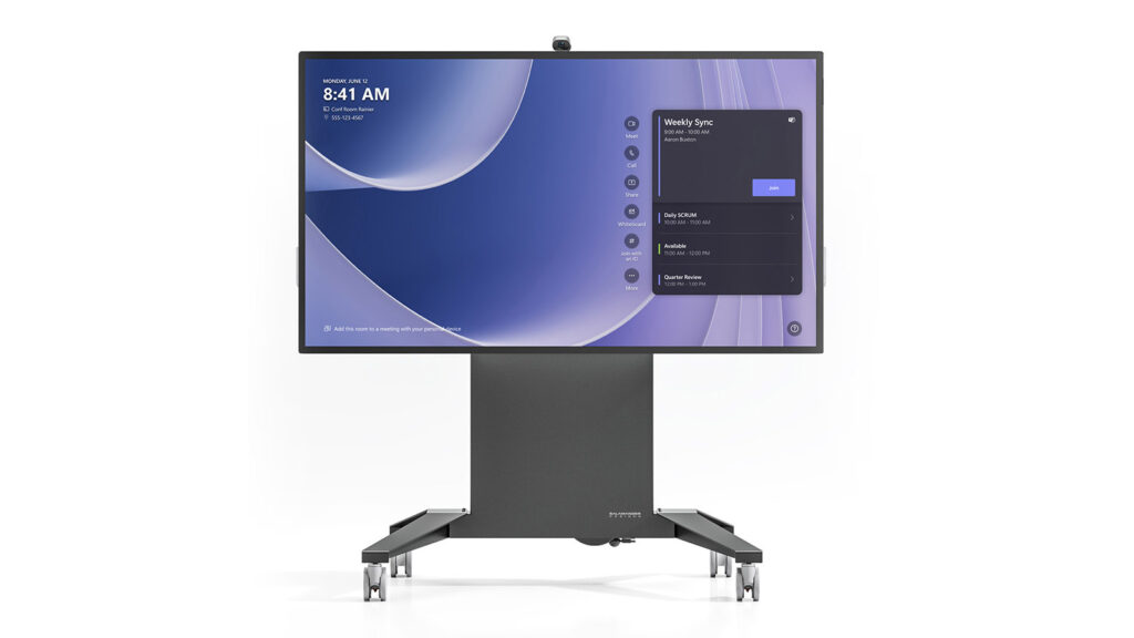 Мобильный стенд Salamander Designs для Surface Hub 3 85"